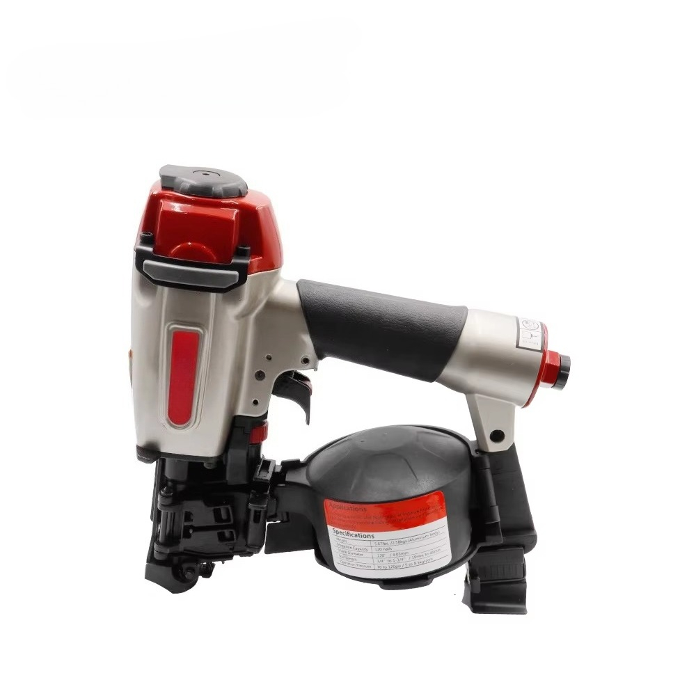 Coil Roofing Nailer Pneumatic 15 Degree - Paku Atap Pneumatik Tanpa Kabel Aluminium