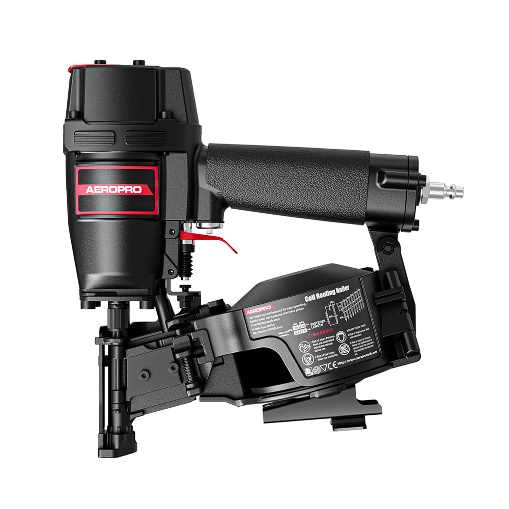 Coil Roofing Nailer Pneumatic 15 Degree - AEROPRO CN45N Alat Paku Atap Profesional