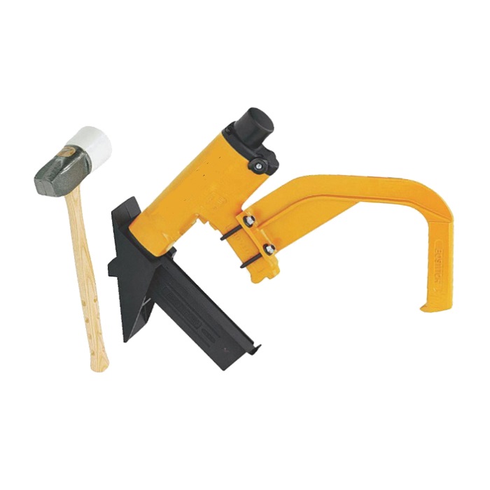 Pneumatic Flooring Nailer Stapler 2 In 1 - Stapler L-Head Pneumatik Industri 2-in-1 untuk