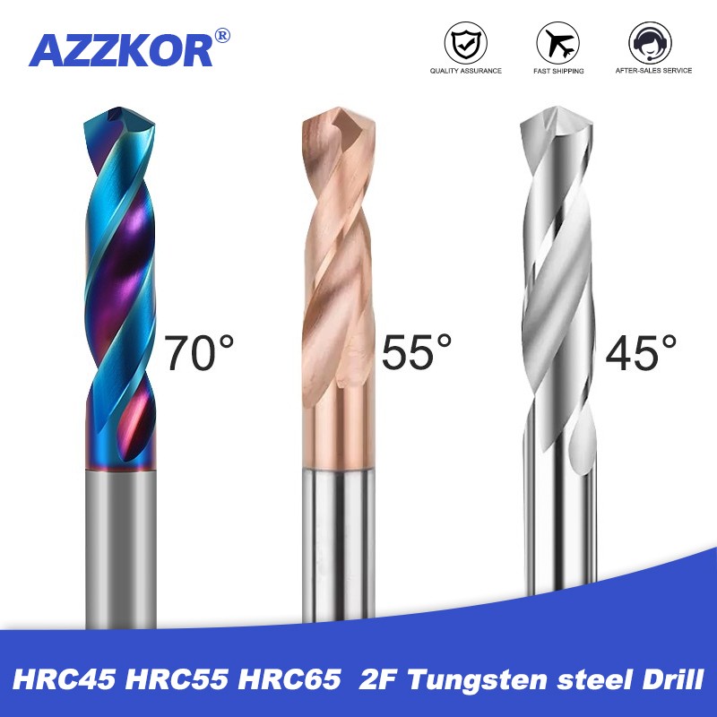 18 Gauge Brad Nails Stainless Steel - AZZKOR HRC45 HRC55 HRC65 2F mata