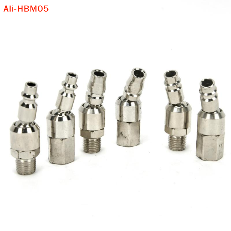 Swivel Air Hose Fitting Quick Connect 1/4 - (HB05)1 Buah Sambungan Tipe Eropa/C-Jepang/AS dengan