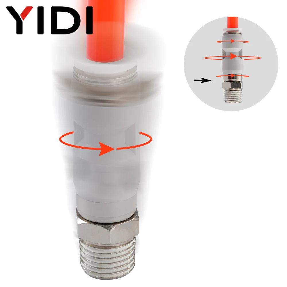 10/4/1 buah selang udara rotas - Swivel Air Hose Fitting Quick Connect 1/4 ulasan dan harga