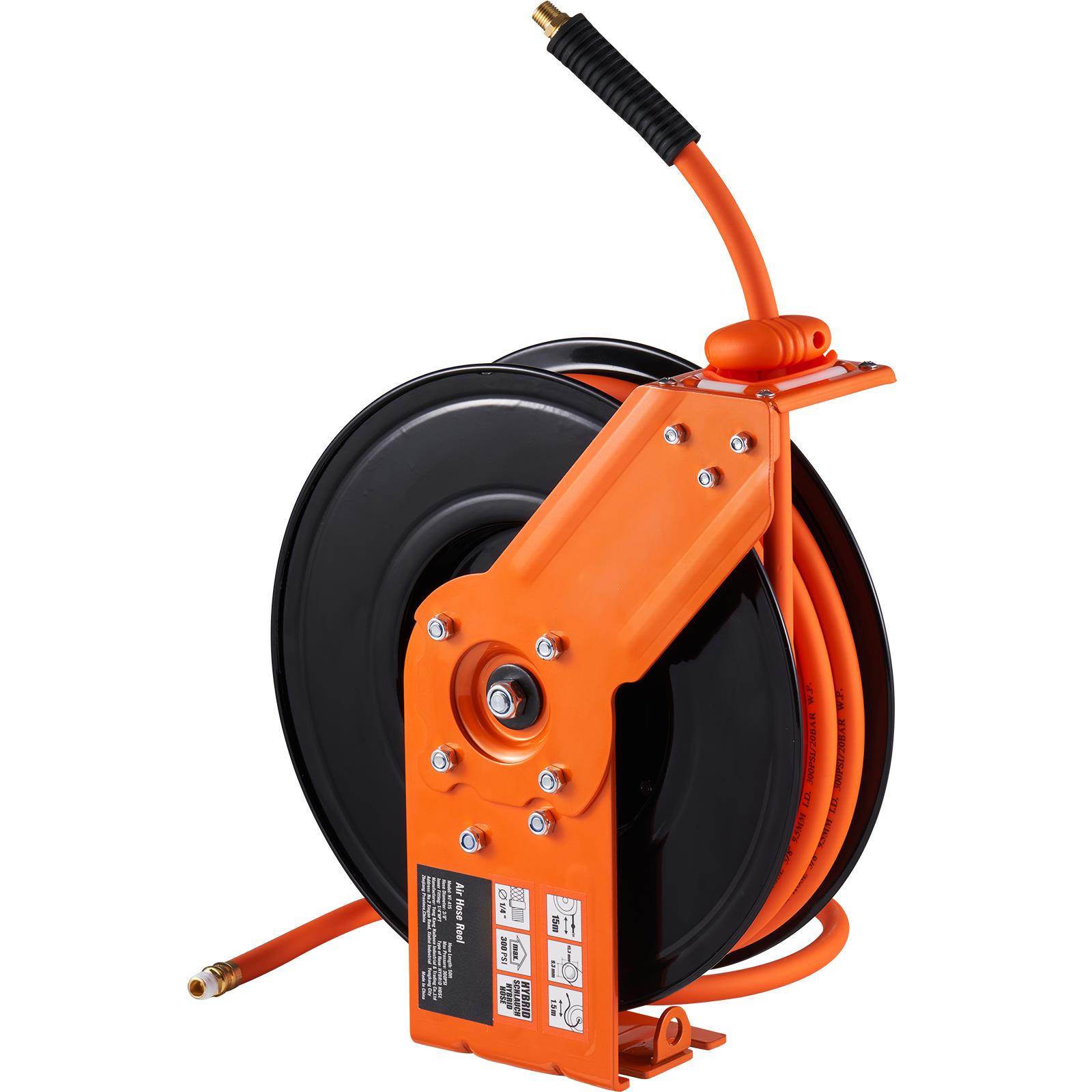 Gulungan Selang Udara yang Dap - Air Compressor Air Hose 3/8 Hybrid 50Ft ulasan dan harga