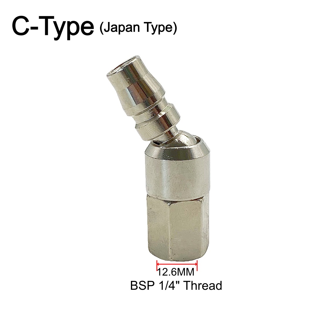 360 °   Sambungan Putar Cepat  - Swivel Air Hose Fitting Quick Connect 1/4 ulasan dan harga