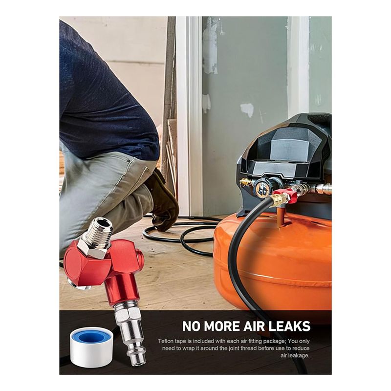 ABHI-2-Packs Sambungan Selang  - Swivel Air Hose Fitting Quick Connect 1/4 ulasan dan harga