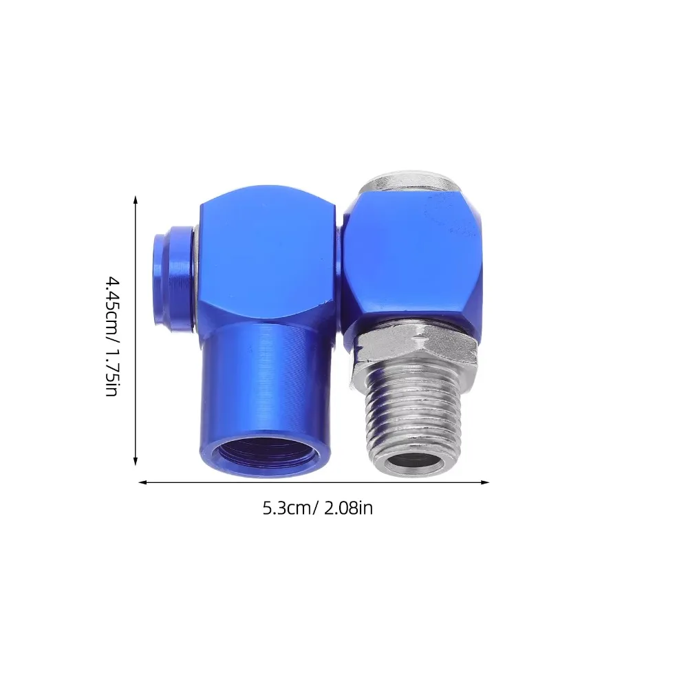 2 buah Fitting Putar Alat Pneu - Swivel Air Hose Fitting Quick Connect 1/4 ulasan dan harga