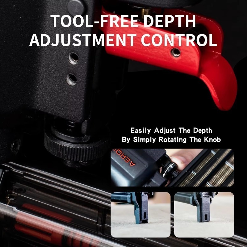 ASF5040 Alat Pneumatik Baru, M - Air Brad Nailer 18 Gauge 2 In 1 ulasan dan harga