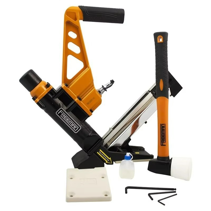 Paku dan Stapler Manual untuk  - Pneumatic Flooring Nailer Stapler 2 In 1 ulasan dan harga