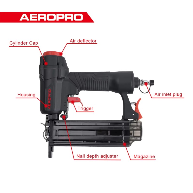 AF50 15-50mm, Alat Paku Pneuma - Air Brad Nailer 18 Gauge 2 In 1 ulasan dan harga
