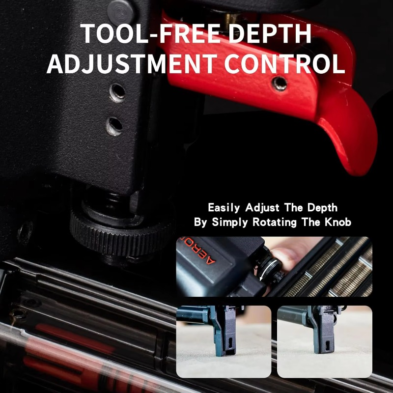 ASF5040 Alat Pneumatik Baru, M - Air Brad Nailer 18 Gauge 2 In 1 ulasan dan harga